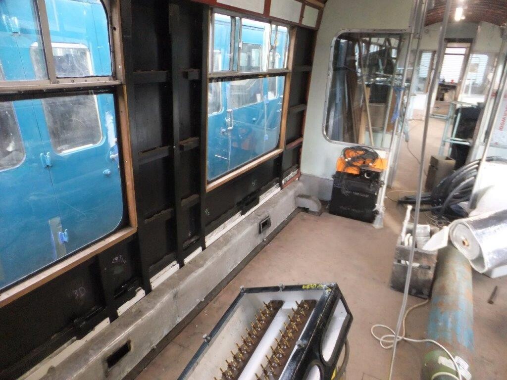 Class 100: Insulationa and heater ducting in place